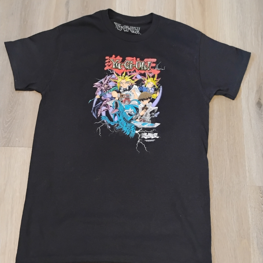 Yumi Kim Black Graphic Tee with Colorful Design